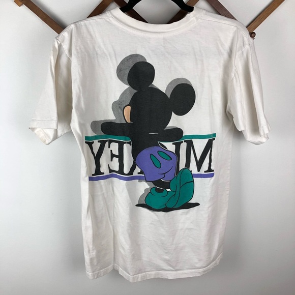 Vintage Mickey Mouse All Over Graphic Tee - Picture 5 of 8
